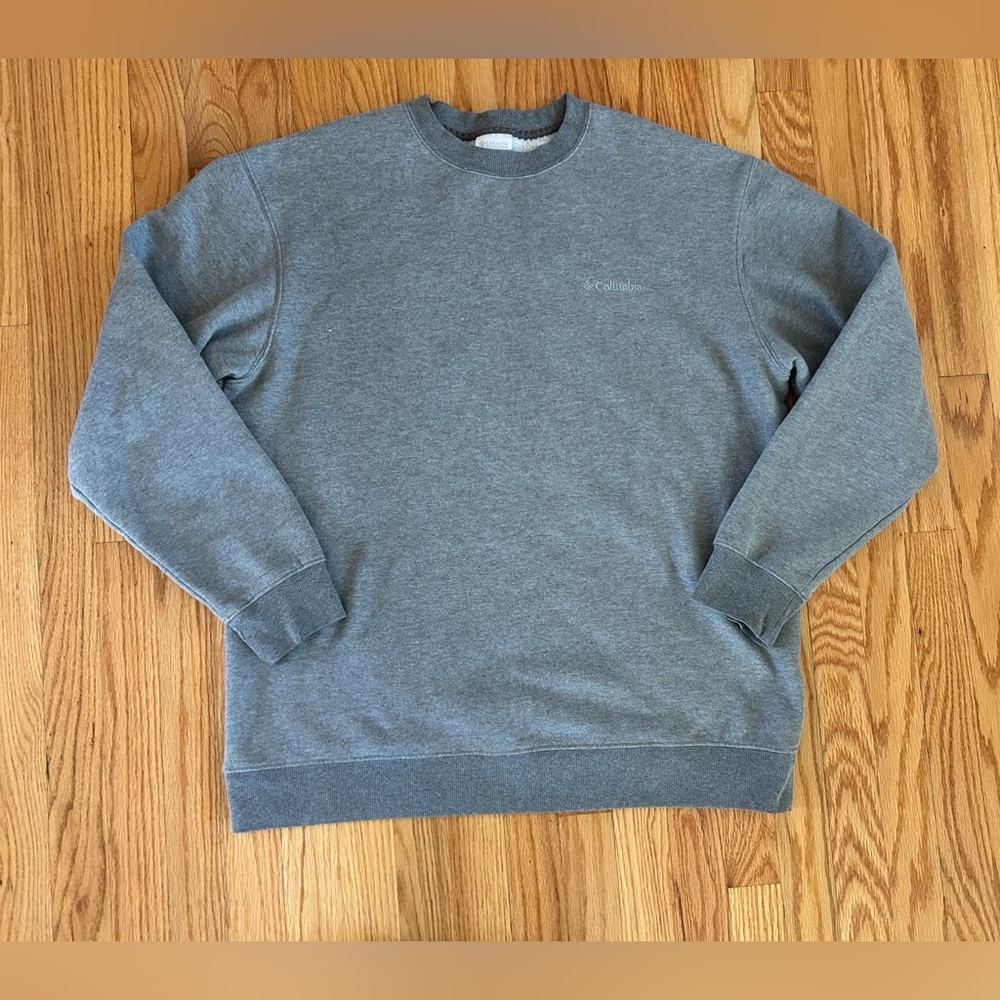 Columbia Men's Charcoal Crewneck Sweater